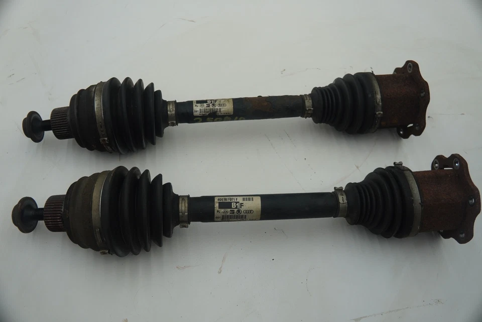 Juego 2 ejes CV delanteros izquierdo derecho 4G0407271F Audi S6 S7 2013-17 RS7 A7 A6 A8 Foto 2 de 4