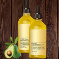 Natural Hair Growth Oil, Veganic Organic Natural Hair Growth Oil 60ml
