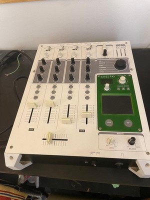KORG KM-402 4-Kanal DJ Mixer KAOSS Pad Effekte aus Japan #O7076