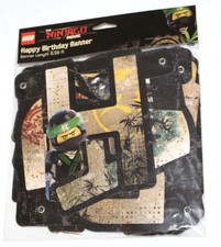 Lego NINJAGO Film Buon Compleanno 6 Piedi Striscione Festa Ragazzi Ragazza