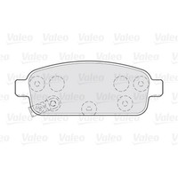 Valeo First BremsbelÄGe Hinterachse Passend FÜR Chevrolet Aveo Cruze Orlando