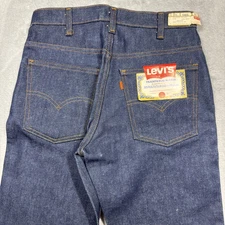 Vintage Levis 646 Jeans Mens 30x34 Denim Flares Orange Tab Made USA 80s