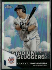 2021 Topps Chrome NPB #SL20 Takeya Nakamura Stadium Sluggers