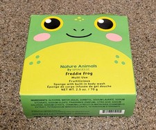 Spongelle Nature Animals Freddie Frog Multi Use Fruitilicious Sponge Body Wash