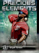2023 Bowman Platinum #PE-24 Elijah Green Precious Elements