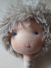 Puppenkopf Handarbeit Waldorfpuppe