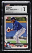 2018 Bowman Prospects Vladimir Guerrero Jr #BP150 CGC 9 Mint 02ti