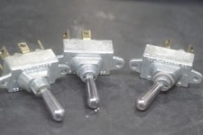 3 NEW Carling Toggle Switches, all are in new, unused condition
