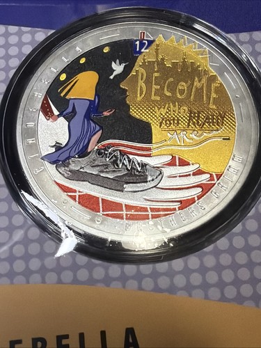 CINDERELLA Grimm Fairy Tales Silver Coin 2$ Niue 2025