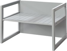 Holzbank für Kinderzimmer Tisch 3in1 Sitzgelegenheit BESCHREIBUNG!