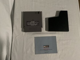 Bad Dudes Nintendo NES 1989, Cartridge Sleeve And Manual