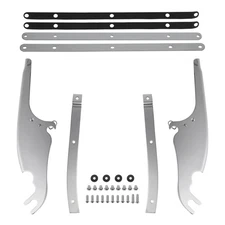 Detachable Windshield Brackets Mounts Fit For Harley Heritage Softail Fatboy