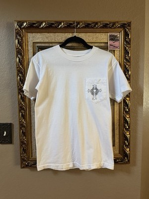 ア*キ様 CHROME HEARTS ホワイト Tシャツ Vintage Chrome Hearts White Scroll Los Angeles Shirt Small | eBay