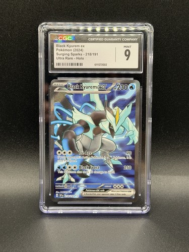 Black Kyurem ex graded CGC 9 for sale on eBay