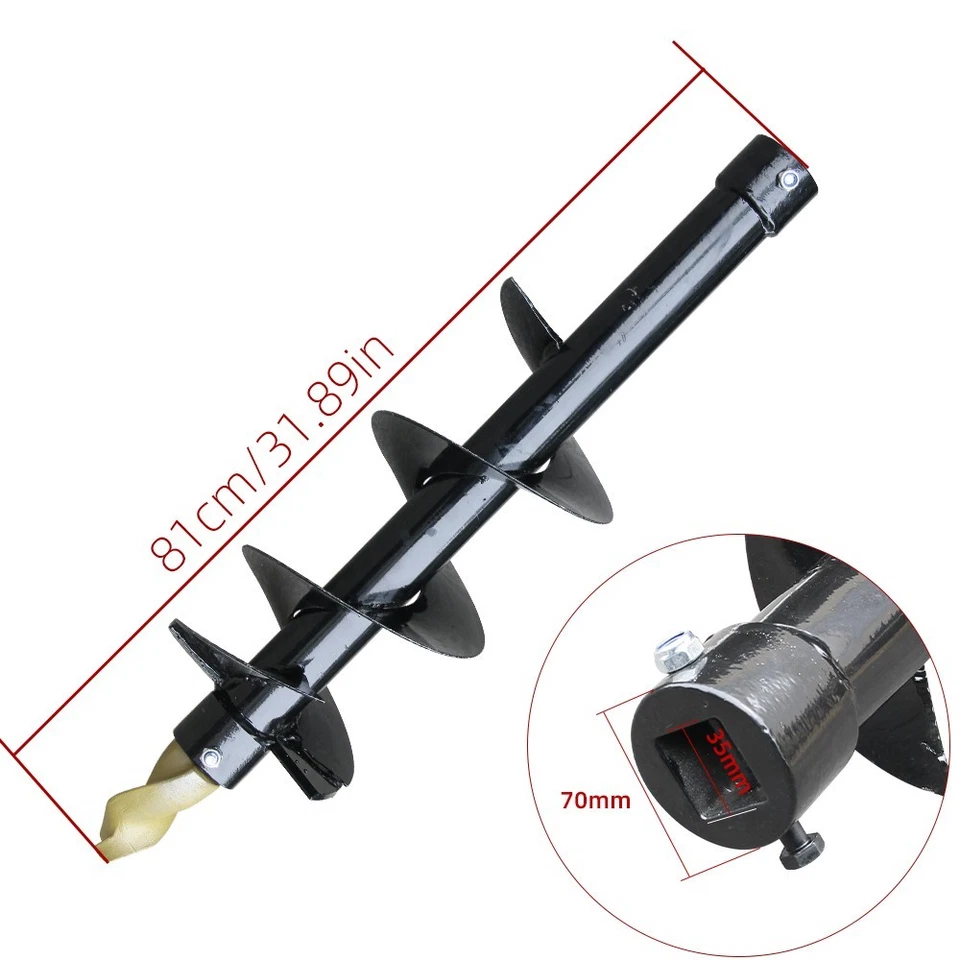 Accesorio de barrena hidráulica mini orificio de poste de excavadora para excavadora pequeña de 1,5-2,2 toneladas Foto 4 de 4