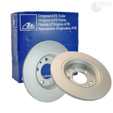 2x ATE Bremsscheibe hinten 247mm für Citroen Peugeot