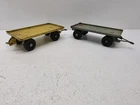 Doepke Model Toys Luggage Carts Trailers Pressed Steel For Restoration Or Custom