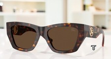 BURBERRY BE4492 300273 Dark Havana Dark Brown 54 mm Women's Sunglasses