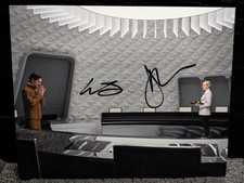 Kyle Soller and Denise Gough Signed Andor 8x10 Photo