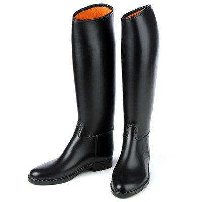 ER Ovation Derby Cottage Mens Lined Rubber Riding Boot Regular Black