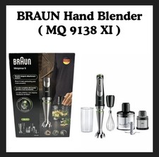 BRAUN (MQ 9138XI) MultiQuick 9 Hand Blender *BRAND NEW*