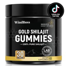Windboss.Pure Himalayan Gold Shilajit Gummies For Men  Women