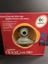 Vintage Logitech QuickCam Pro Webcam Parallel...