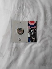 2021 THE WHO ROCK BAND COLOUR FIVE 5 POUND UNCIRCULATED