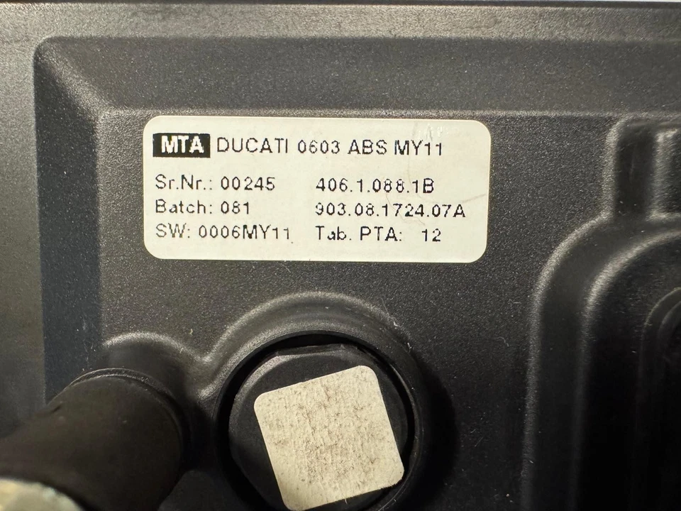 STRUMENTAZIONE DUCATI MULTISTRADA 1200 1200 S ABS 2010 2012 40610881B TACHIMETRO - Immagine 3 di 4