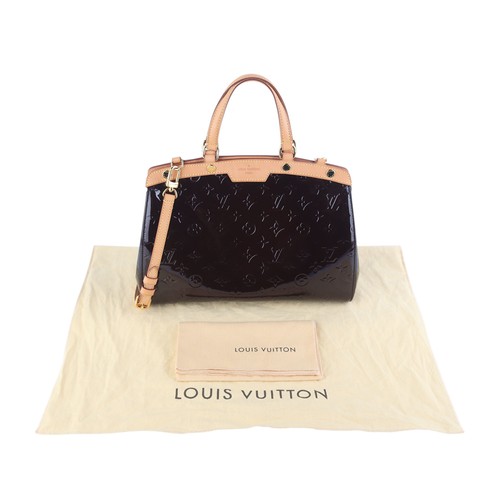 Louis Vuitton M91619 Vernis Brea MM Amarant Schultertasche 35513-2 141456678 - Bild 8 von 8