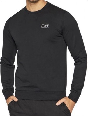 Herren Sweatshirt EA7 Emporio Armani Gr M Schwarz