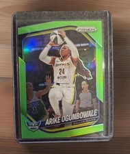 2025 Panini Prizm WNBA Arike Ogunbowale No.73 Green Prizm Dallas Wings #/225