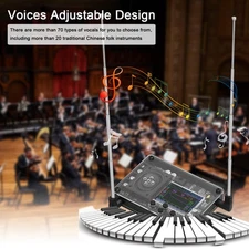 Theremin Musical Module Vintage Electronic Ingenious Instrument Type-C QFFY