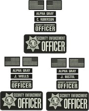SECURITY ENFORCEMENT OFFICER 18 EMB PATCH4X10...