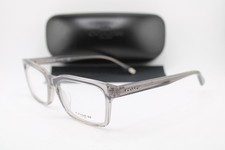 NEW COACH HC 6169U 5176 CLEAR SILVER AUTHENTIC EYEGLASSES 55-18