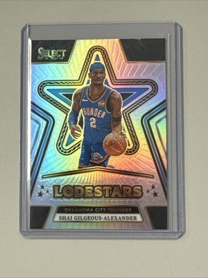 2024-25 Panini Select Shai Gilgeous-Alexander Lodestars Silver | eBay
