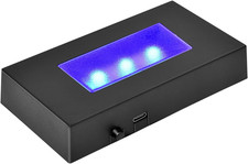 LED Light Base Multicolor Rectangle Display Stand for Crystal Art
