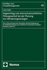 Vogelschlag und artenschutzrechtliches Tötun...