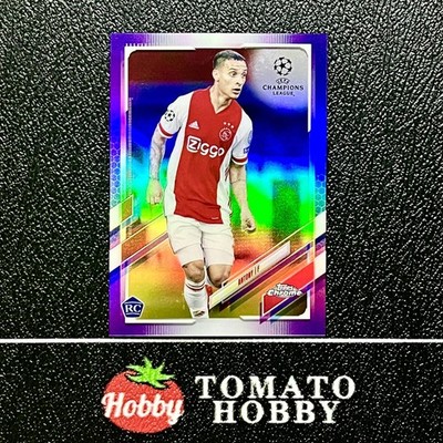 ANTONY RC /250 PURPLE REFRACTOR TOPPS CHROME UEFA 2020-21 AFC AJAX