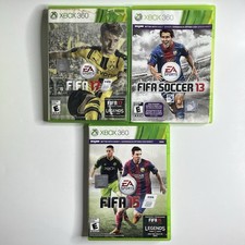 Lote de juegos FIFA 17, FIFA 13 y FIFA 15 Xbox 360 (3) probados