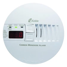 Kidde Hardwired Carbon Monoxide Detector with 9-Volt Battery Backup, Digital LED