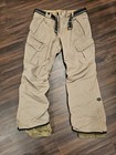 686 Infidry Smarty Snowboard Pants Cargo Men’s XL Tan All Weather