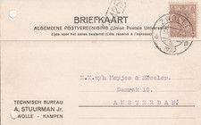 ZWOLLE en KAMPEN 1923 Technisch Bureau STUURMAN Jr