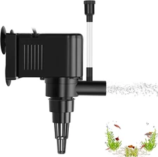 Aquarium Powerhead Pump Circulating Water Pump 135 GPH for 10-40 Gallon Aquarium