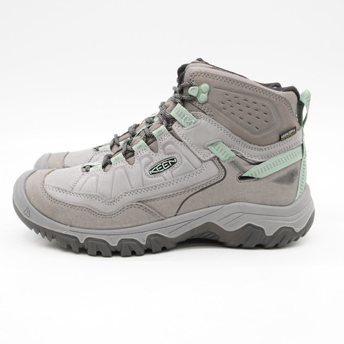 KEEN 1028989 Targhee IV Mid Waterproof Hiking Boots for Ladies Alloy/Granite 9.5 - Picture 3 of 9