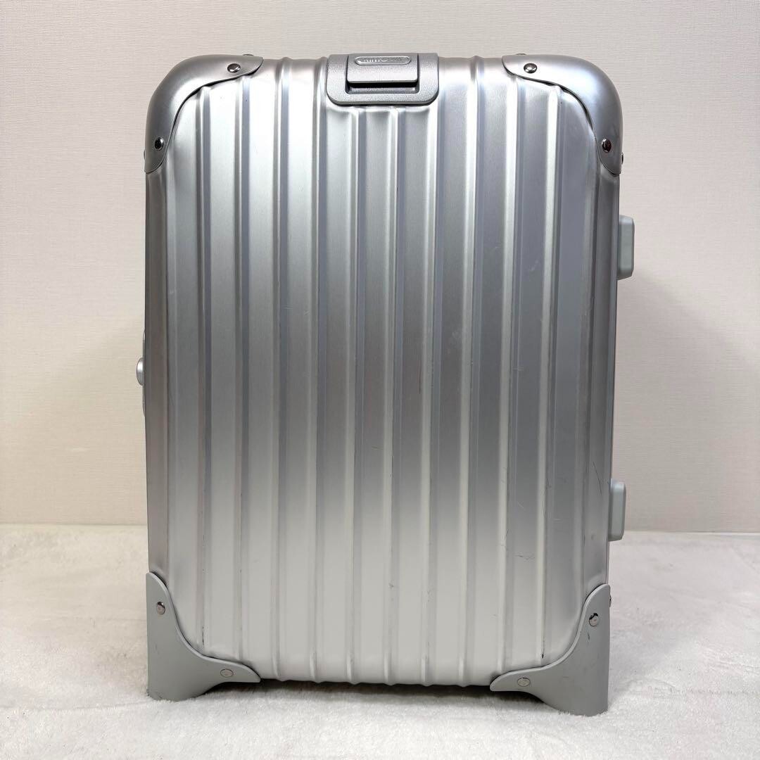 RIMOWA TOPAS MINI TROLLEY キャリーケース　20L Rimowa Topas Mini Cabin Trolley Silver 2-wheels Carry Case