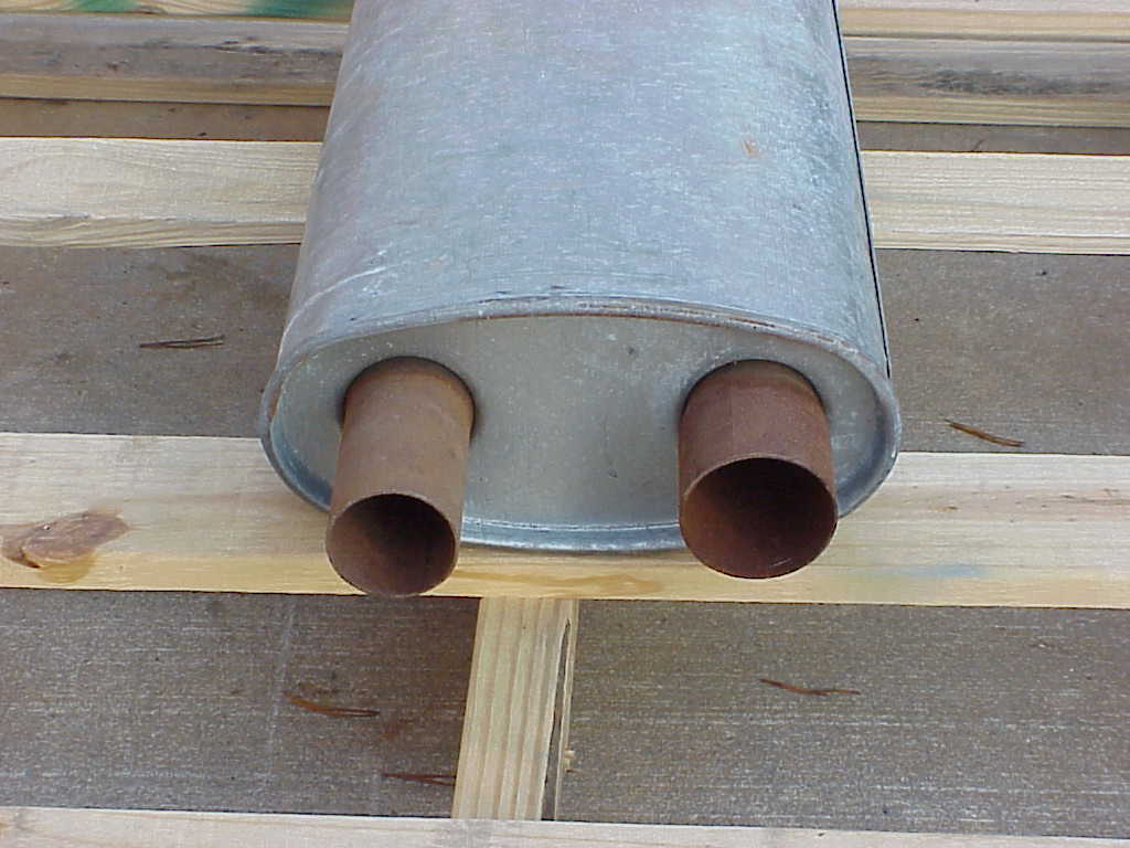 1967 67 1968 68 1969 69 Camaro New TRANSVERSE MUFFLER for Dual Exhaust