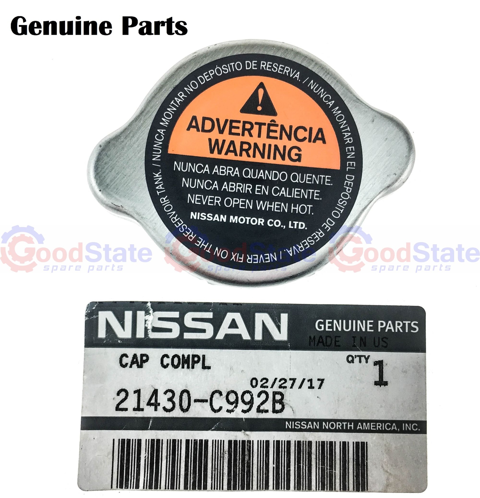 GENUINE Nissan X Trail T31 2.0 Diesel Radiator Cap | eBay
