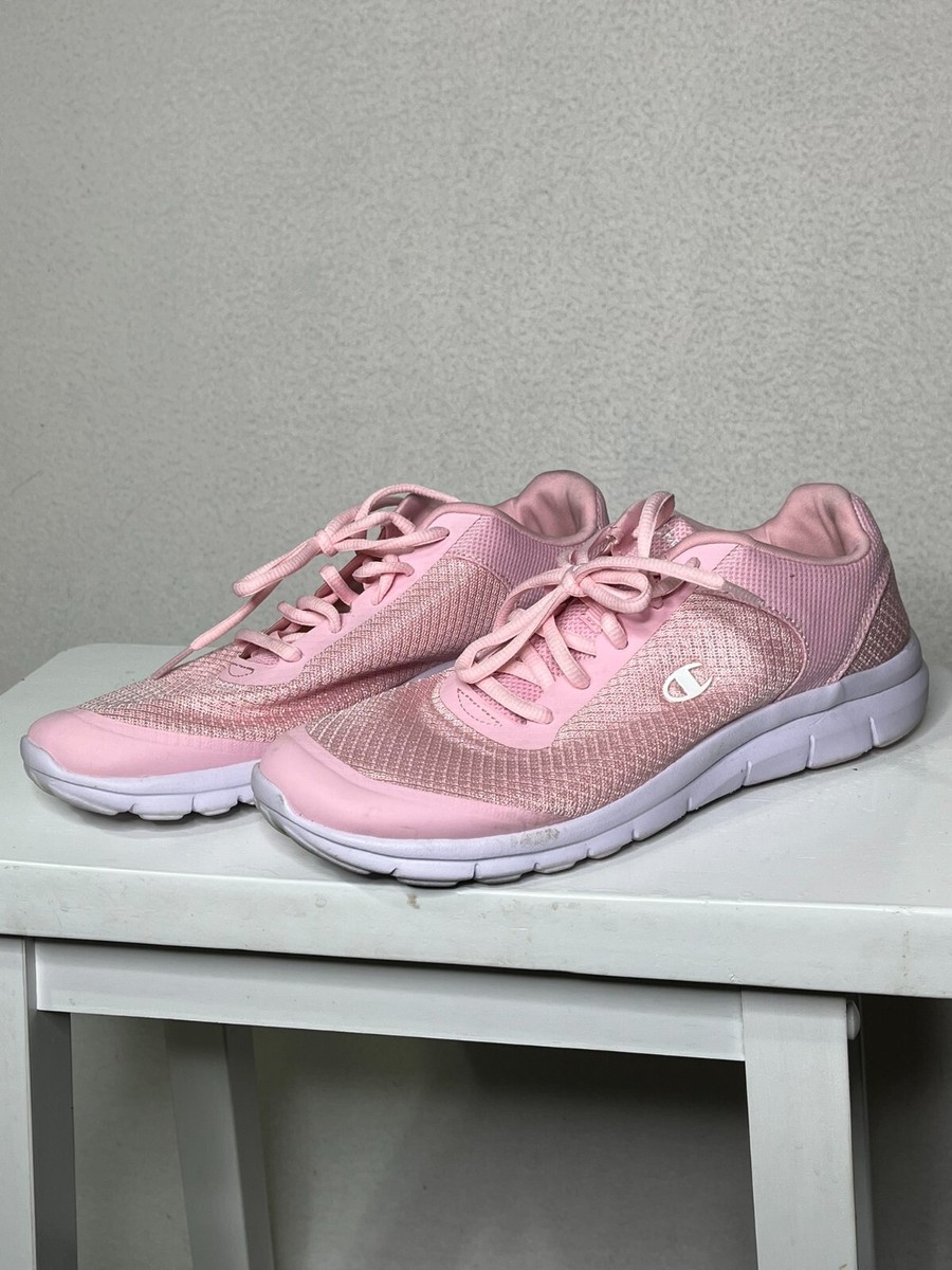 Champion Pastel Pink Athletic Sneakers Shoes Breathable Mesh