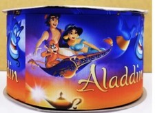 5yds 1  Genie Princesses Jasmine Aladdin Grosgrain Ribbon